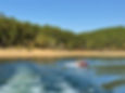 Tubing at the lake