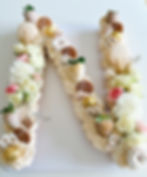 Custom Letter Cupcake