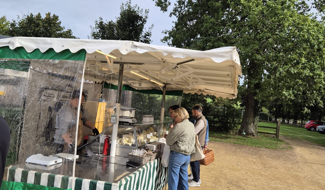 Wonderful producer from farmers and local producers on offer at Dummer Down Farm