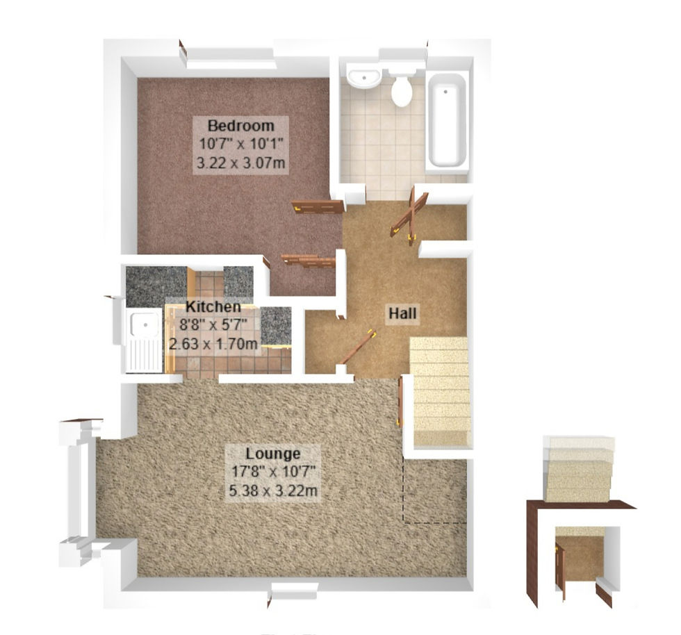 Thumbnail: Floor Plan Re-Draw