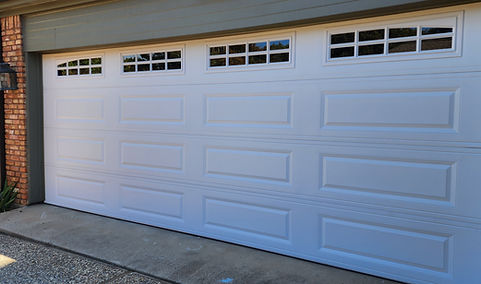 Residential Garage Door installation in Mesquite, Texas