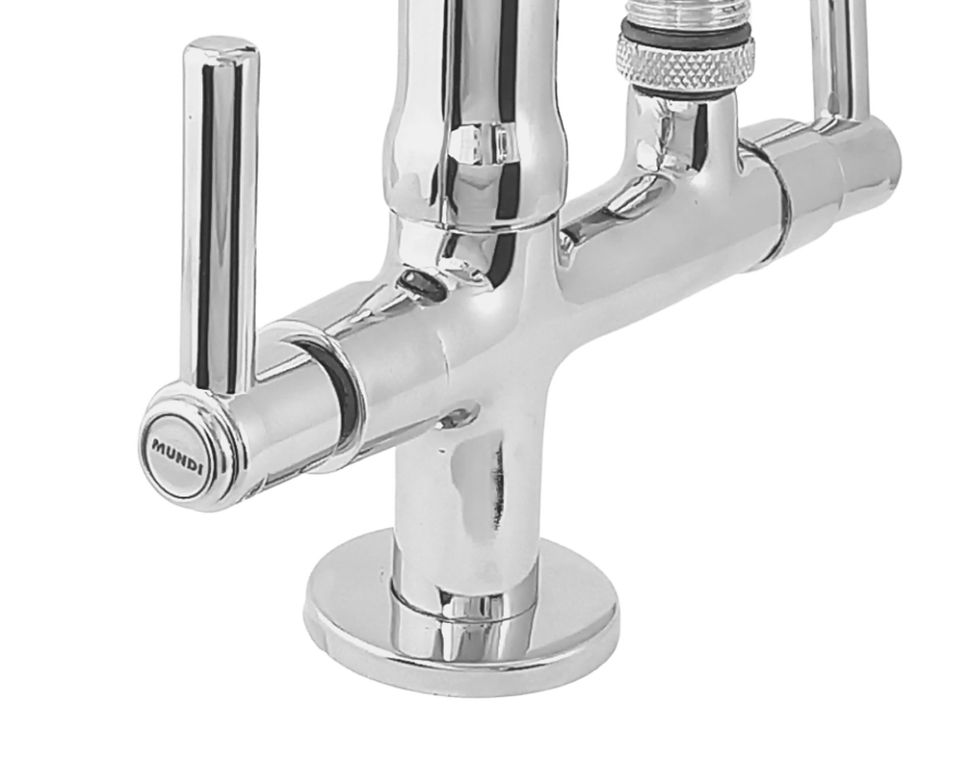 Miniatura: 2142 CF 80 Torneira Gourmet Tubo Preto Max Filtro 1/4" Purificador 1/2" Bancada