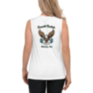 Women's Eagle Design Muscle Shirt