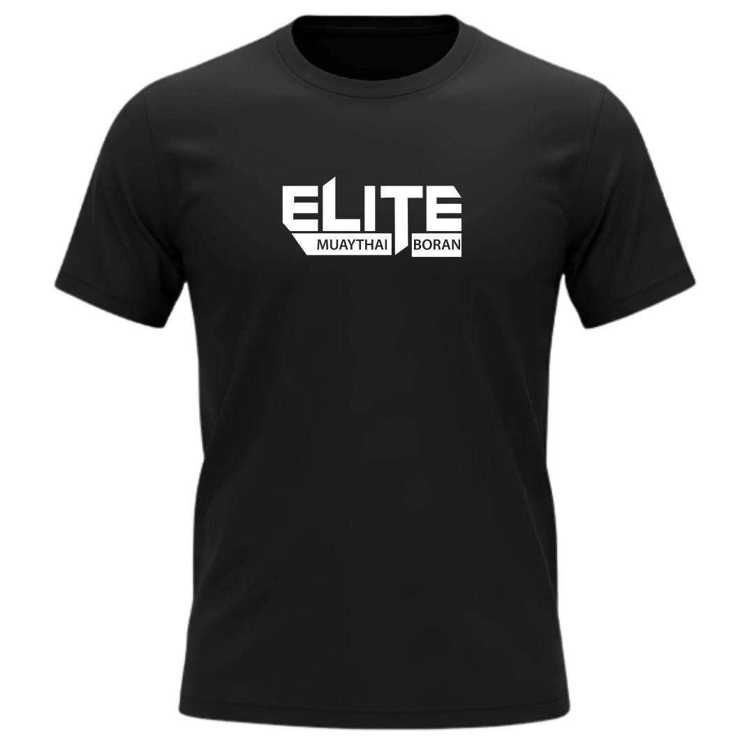 Elite Muaythai Boran Mens T shirt Black