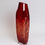 Thumbnail: Structured by nature vase, large size, red