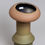 Thumbnail: Fungus vase, medium size, beige and black