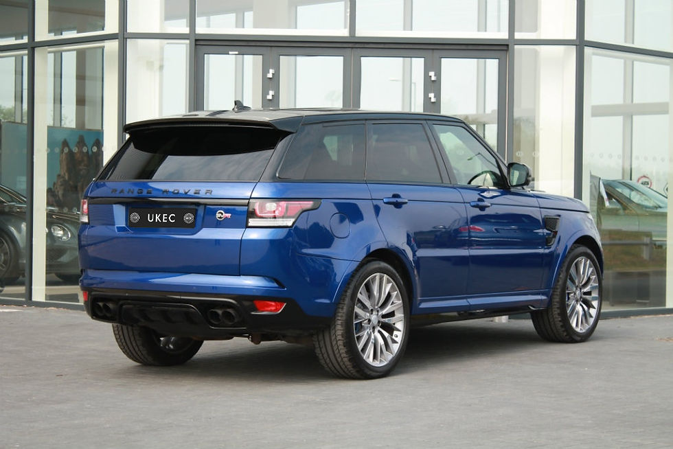 Thumbnail: Land Rover RANGE ROVER Sport SVR (2015)
