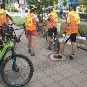Cortège vélo de Grenoble à Vif pour le départ du tour de France