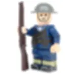 WW1 Royal Naval Division Seaman Minifigure Front