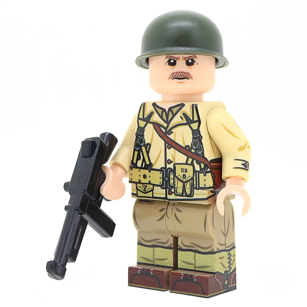 WW2 U.S. Army Platoon Leader Minifigure