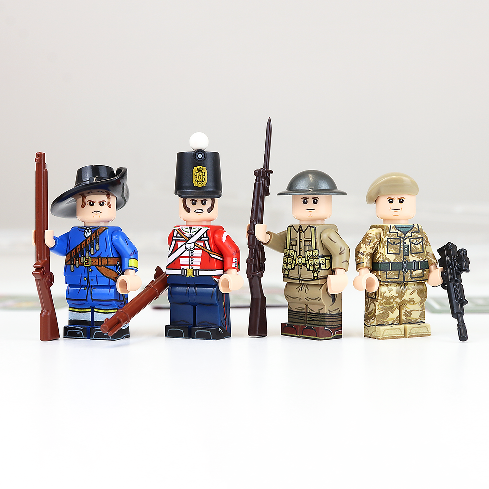 The Green Howards Minifigures