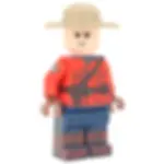 Canadian Mountie Minifigure