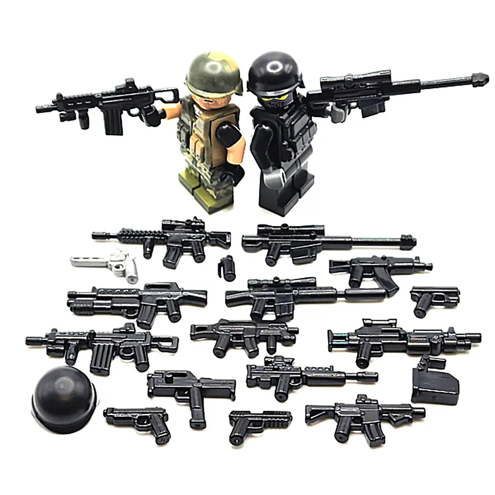Thumbnail: BrickArms Modern Combat Pack - Tactical Pack V2