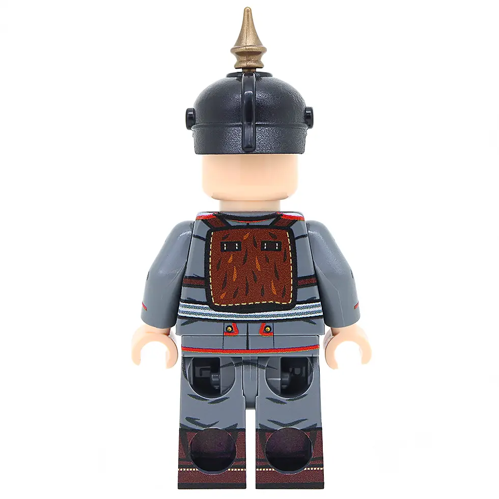 WW1 German Junior Officer (1914-1915) Minifigure Back
