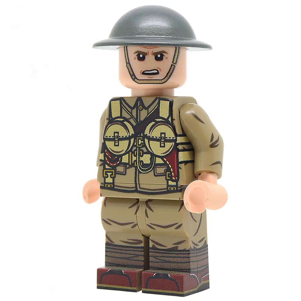 Thumbnail: WW1 British Lewis Gun Team Minifigure