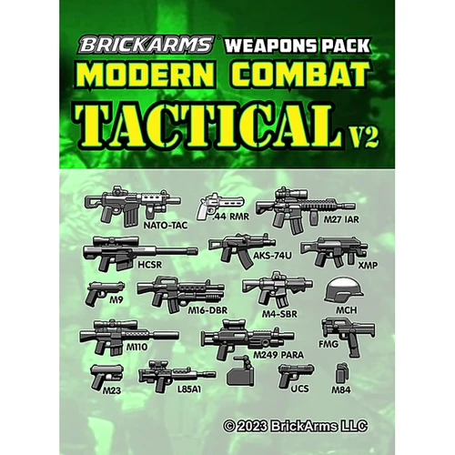BrickArms Modern Combat Pack Tactical Pack V2 United Bricks