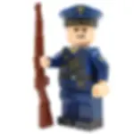 WW2 Kriegsmarine Naval Infantry Soldier Minifigure Front