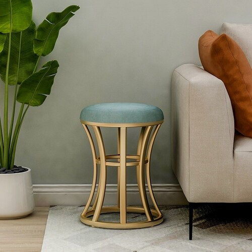 Miniature : Room Velvet Modern Chairs Outdoor Round Kids Beautiful Balcony Floor Waiting 