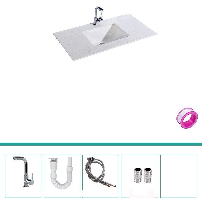 Miniature : Waschtisch Mano Cuba Para Sobre Encimera Wastafel Vanity Salle De Bain Lavatorio