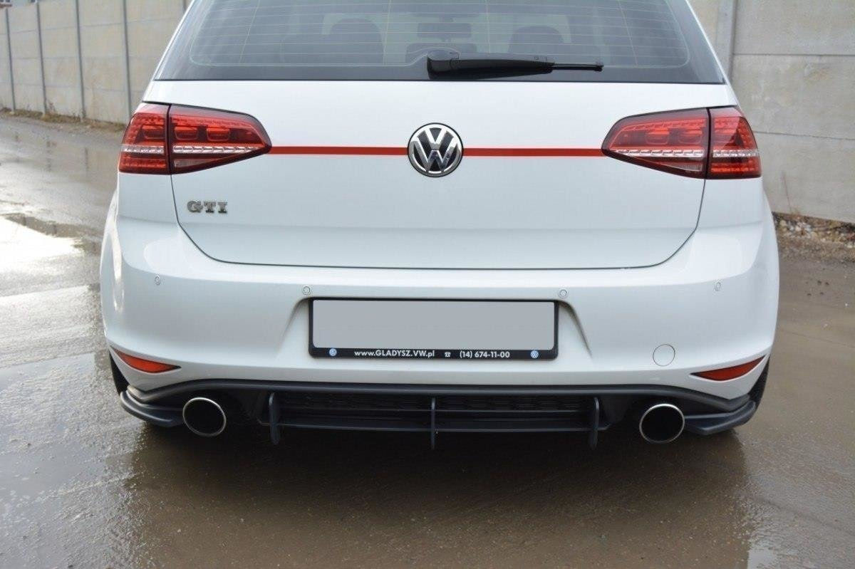 REAR BUMPER SPLITTER VW GOLF VII GTI