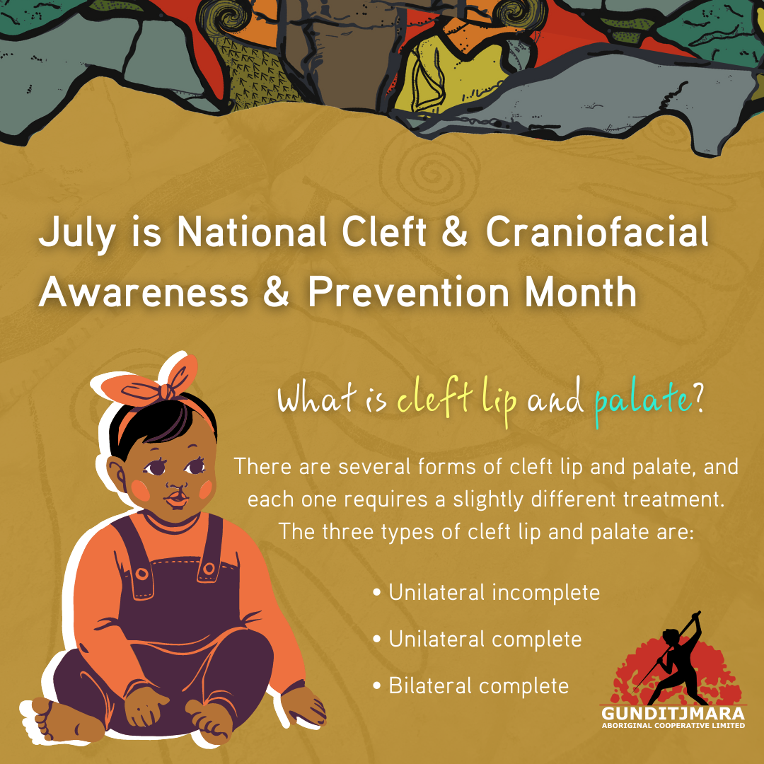 July is National Cleft and Craniofacial Awareness and Prevention Month