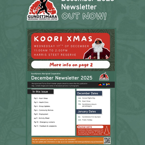 December 2025 Newsletter Out Now!