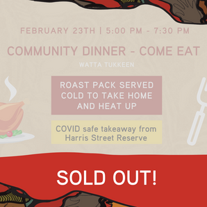 Community Dinner SOLD OUT