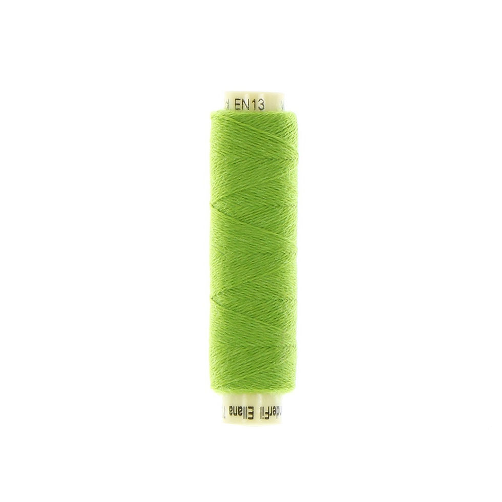 Thumbnail: Ellana|12WT Wool  Blend Thread |WonderFil |Sue Spargo| Cool Colors