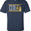 Thumbnail: PHE NFL Color Scheme Men's Crew Neck T-shirt Gold/White Logo
