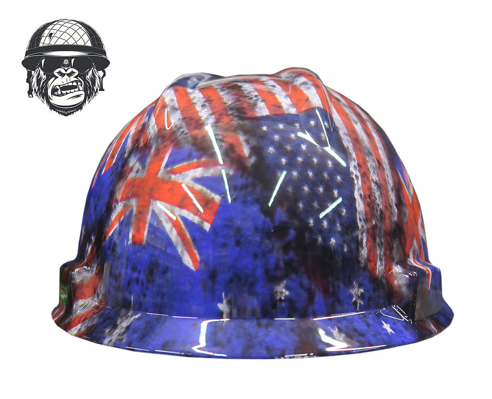 Thumbnail: American Aussie Flag MSA Cap