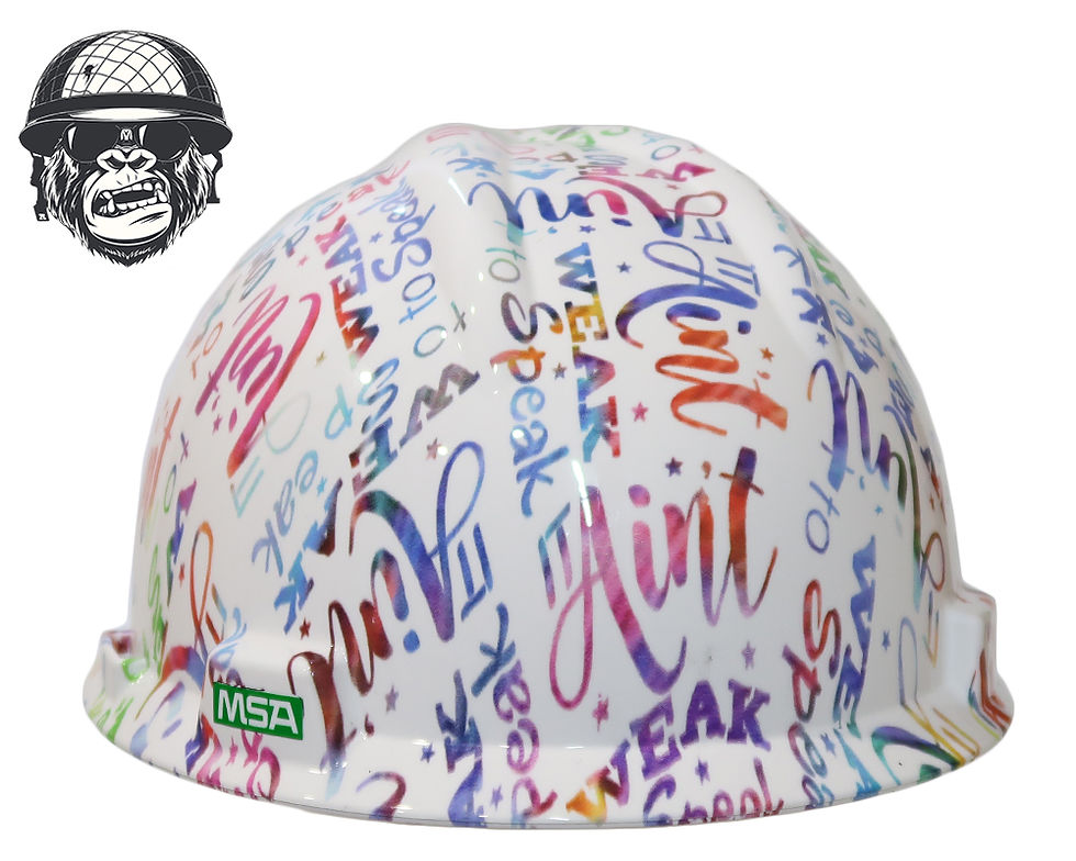 Thumbnail: It Ain't Weak To Speak MSA Cap *DONATION*