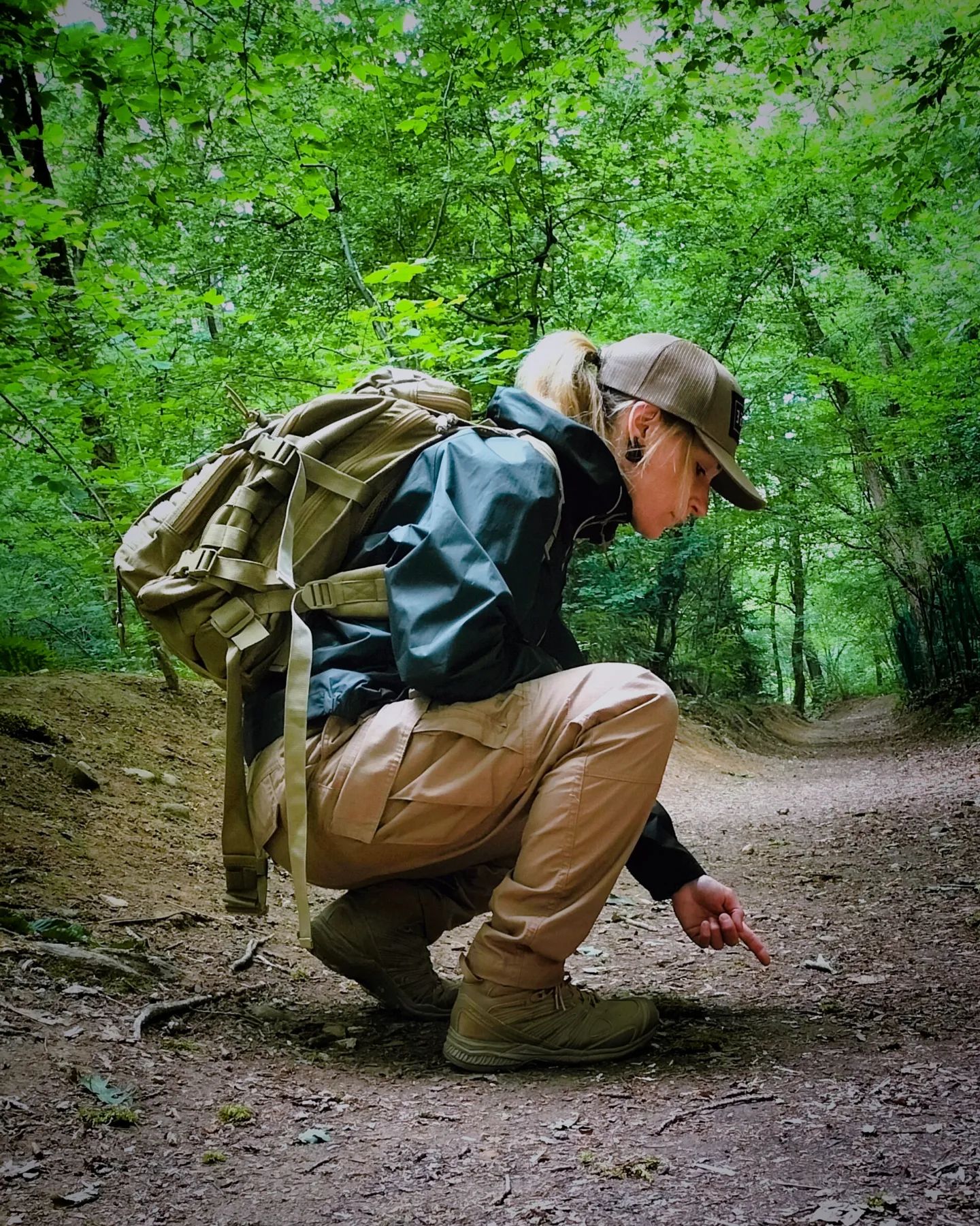 tracking course at delkta survival school