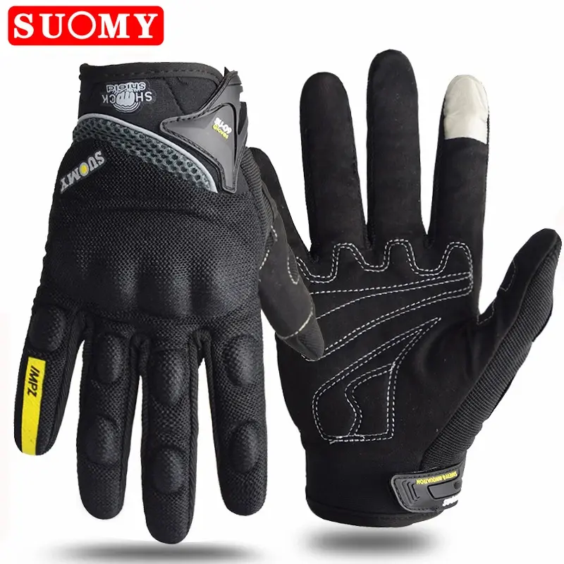 Suomy Motorcycle Gloves Motorbike Gloves Touch Screen Breathable Guantes Moto