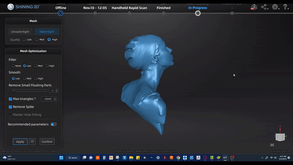 3D Model of Scan Kenz Lawren