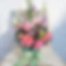 Blumenstrauß mit Mini-Linzertörtchen