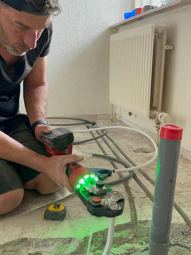 Keukenvoorbereiding en egaliseren van de vloer in Groningen
