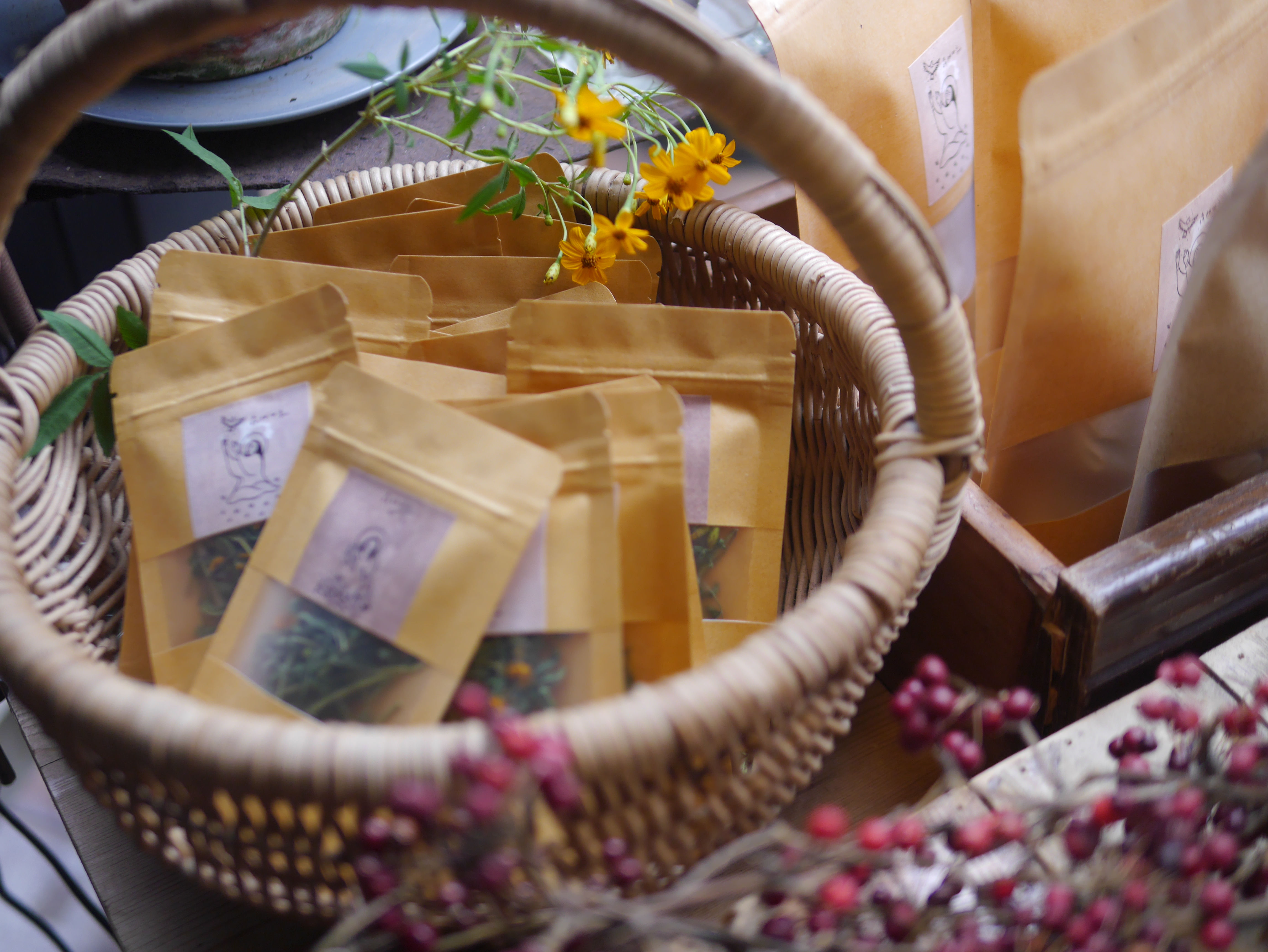 森林手採日曬香草茶 - 芳香萬壽菊(小)