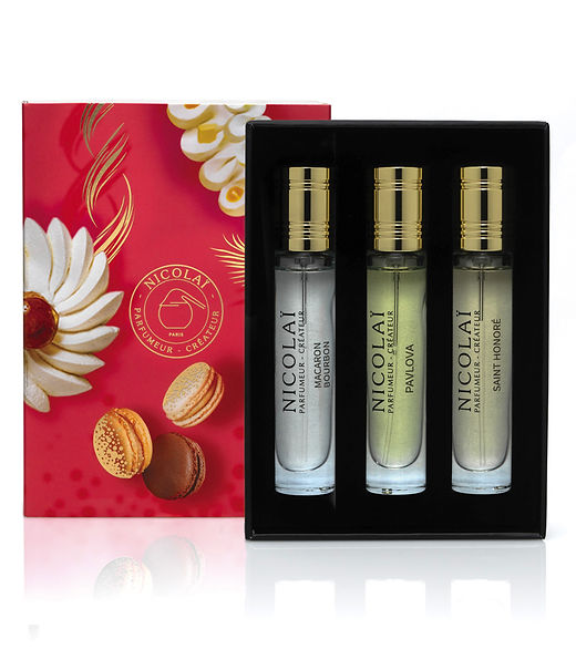 NICOLAÏ 香水 3本セット 15ml Nicolaï- Gourmand Trio Gift Set 3x15ml | La Parfumerie USA