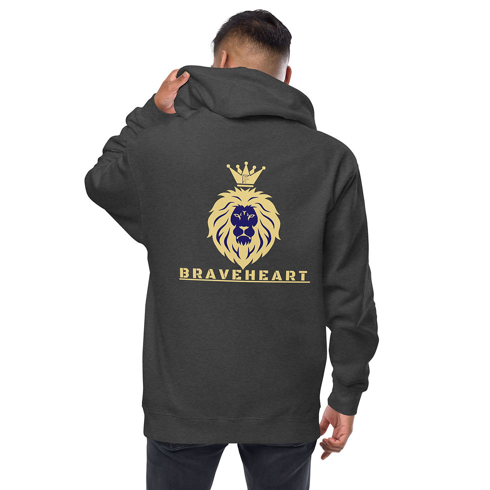 Thumbnail: Braveheart Unisex Zip Hoodie