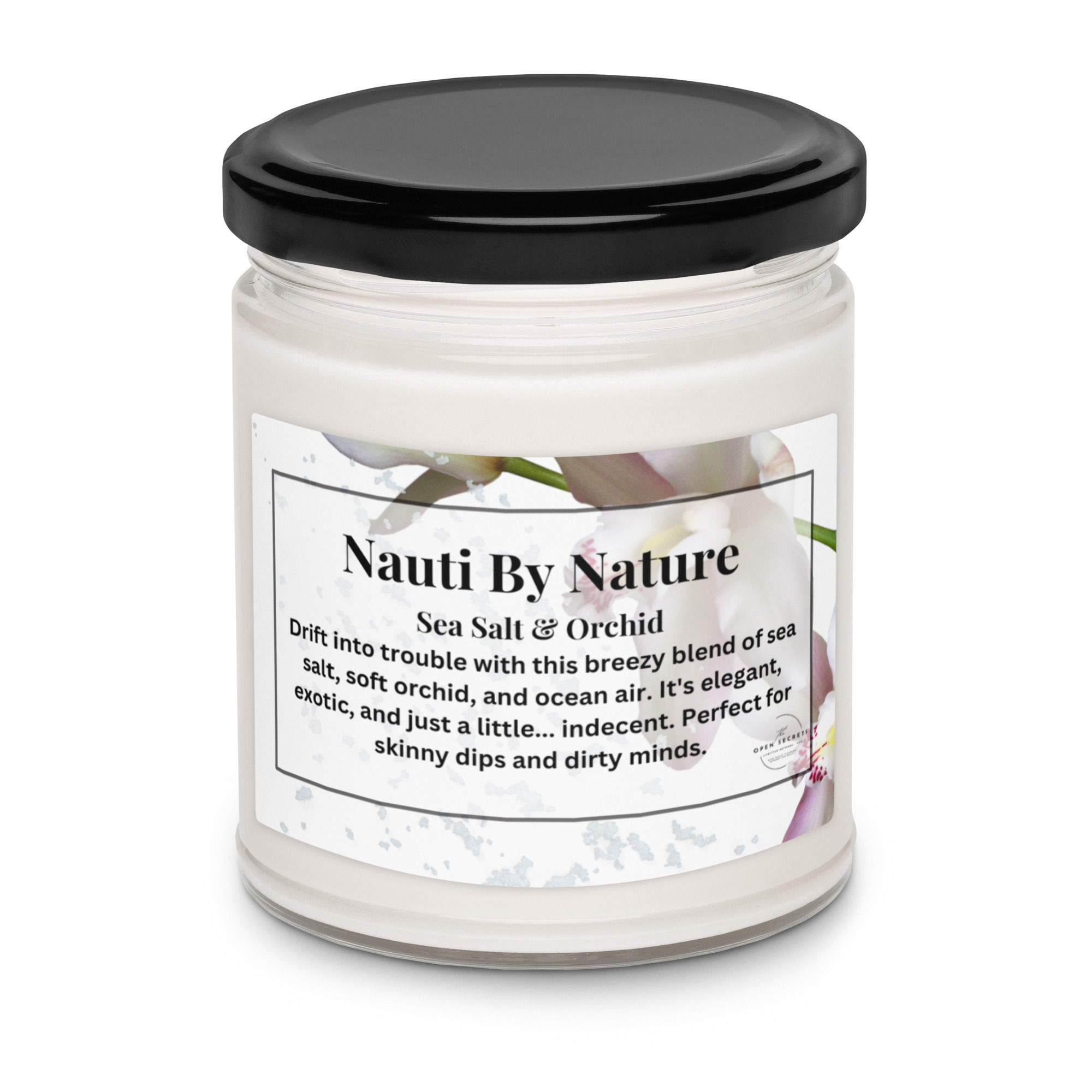 Nauti By Nature - Sea Salt & Orchid Scented soy candle