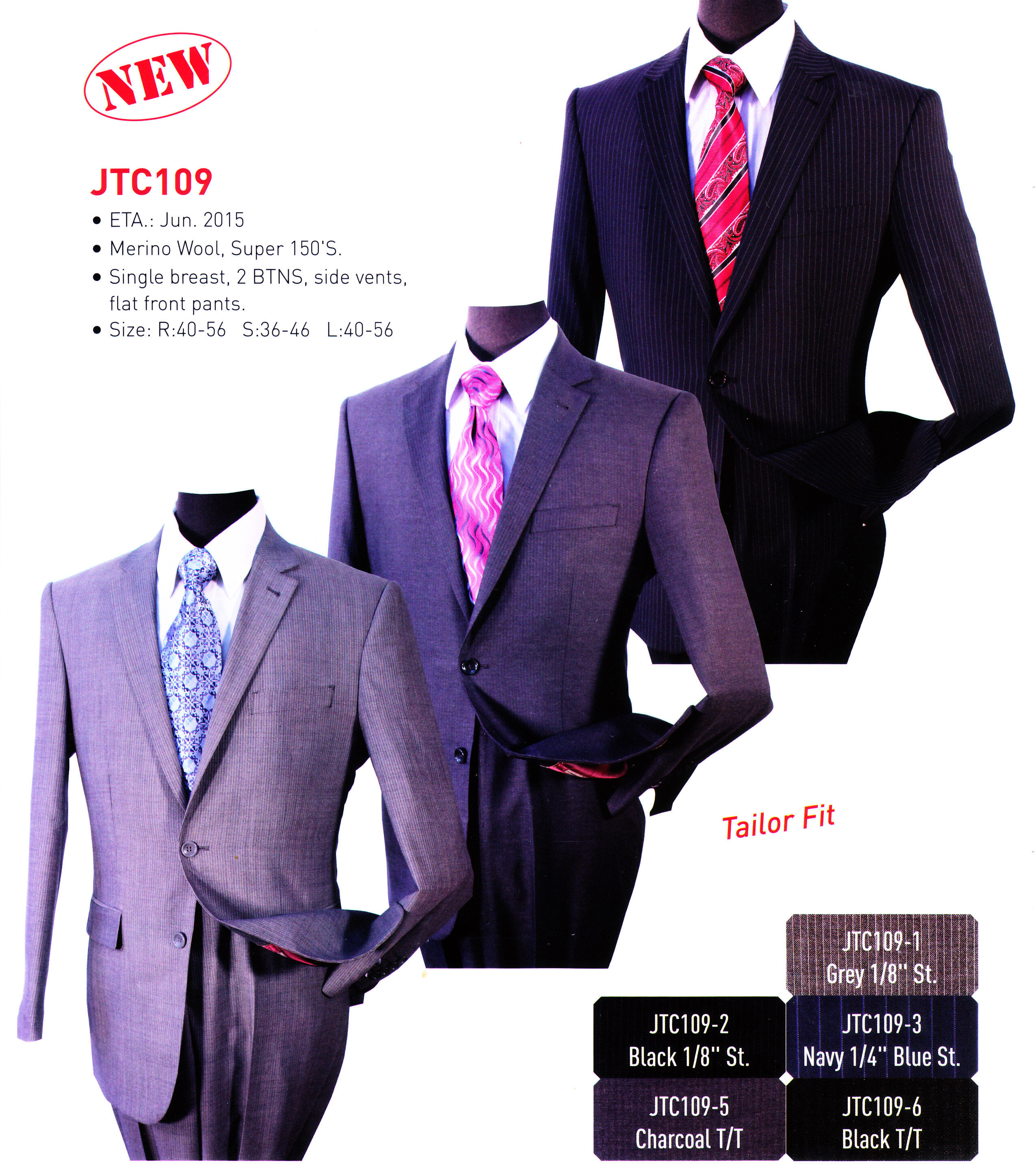 JTC109 Tailor Fit