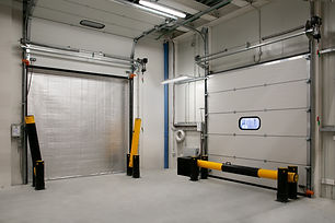 Sectional doors & fire curtains