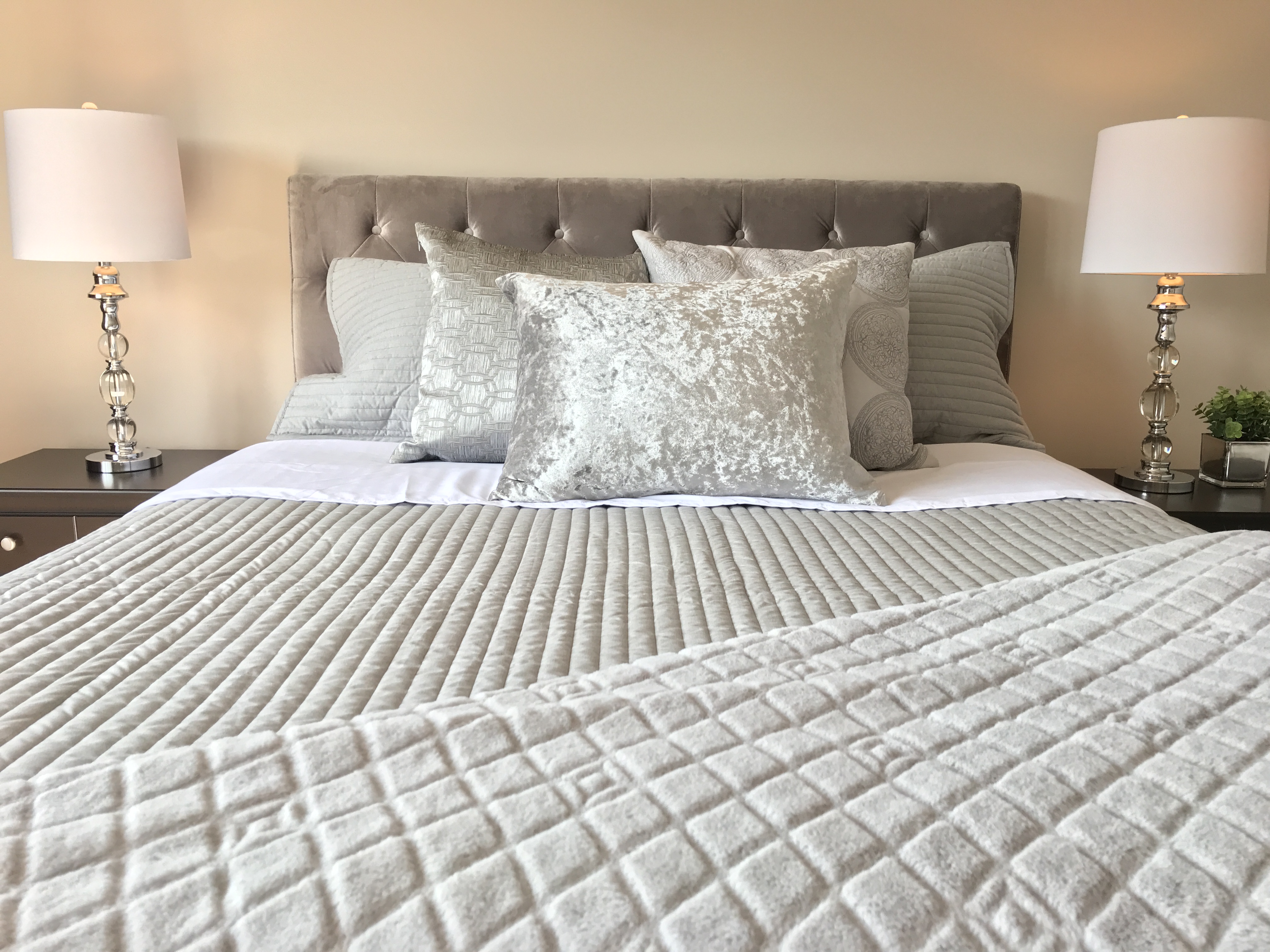 Master Bedroom Staging