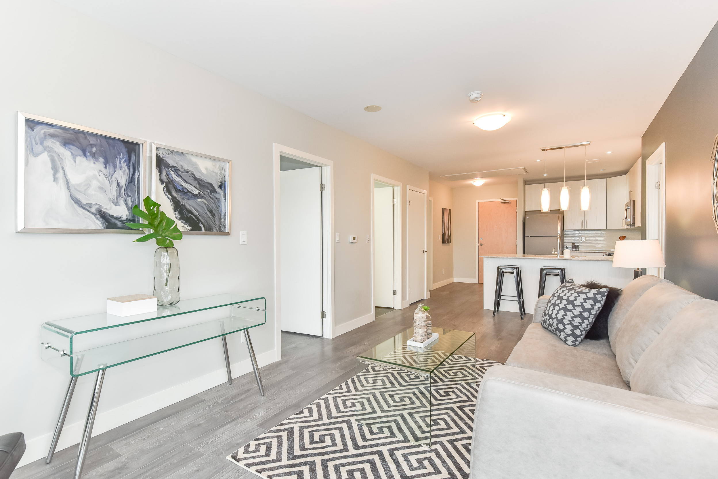 Condo Living Room | 1 Victoria
