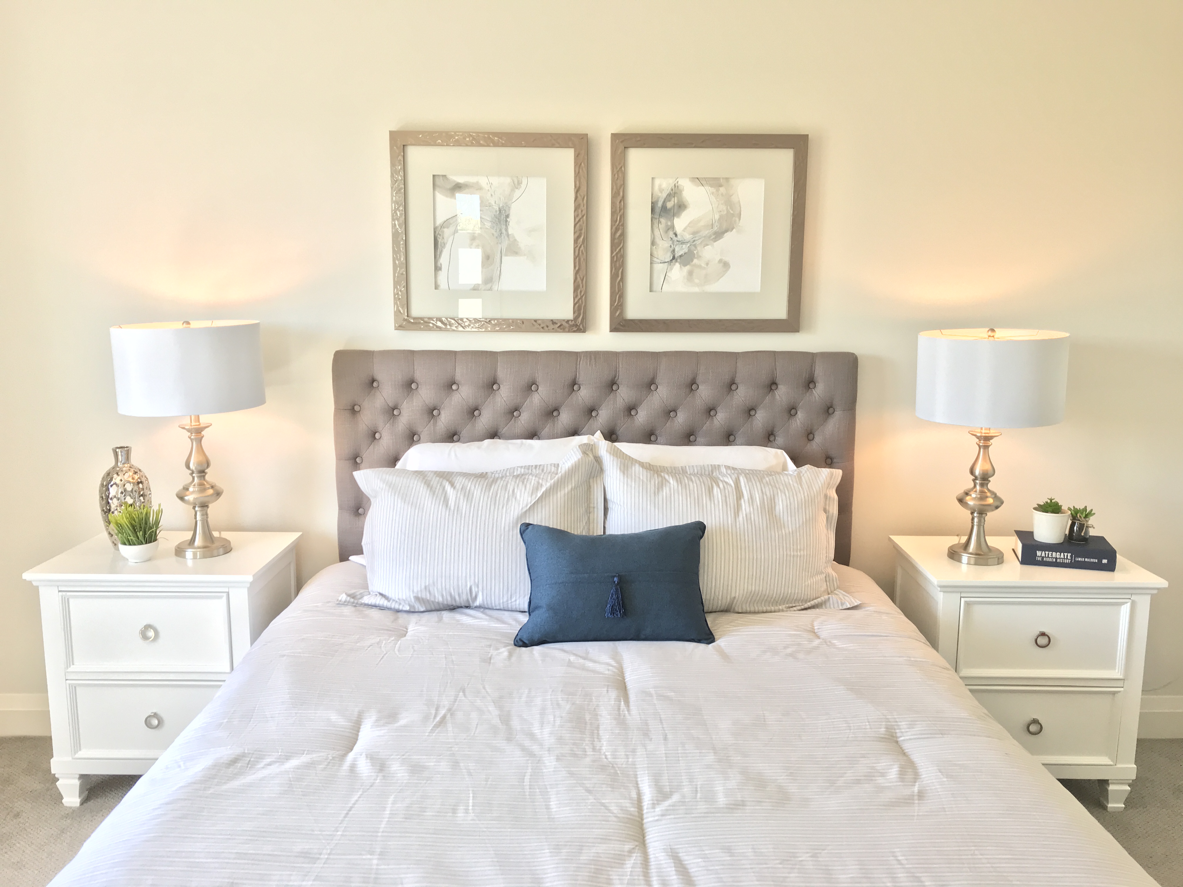 Master Bedroom Staging