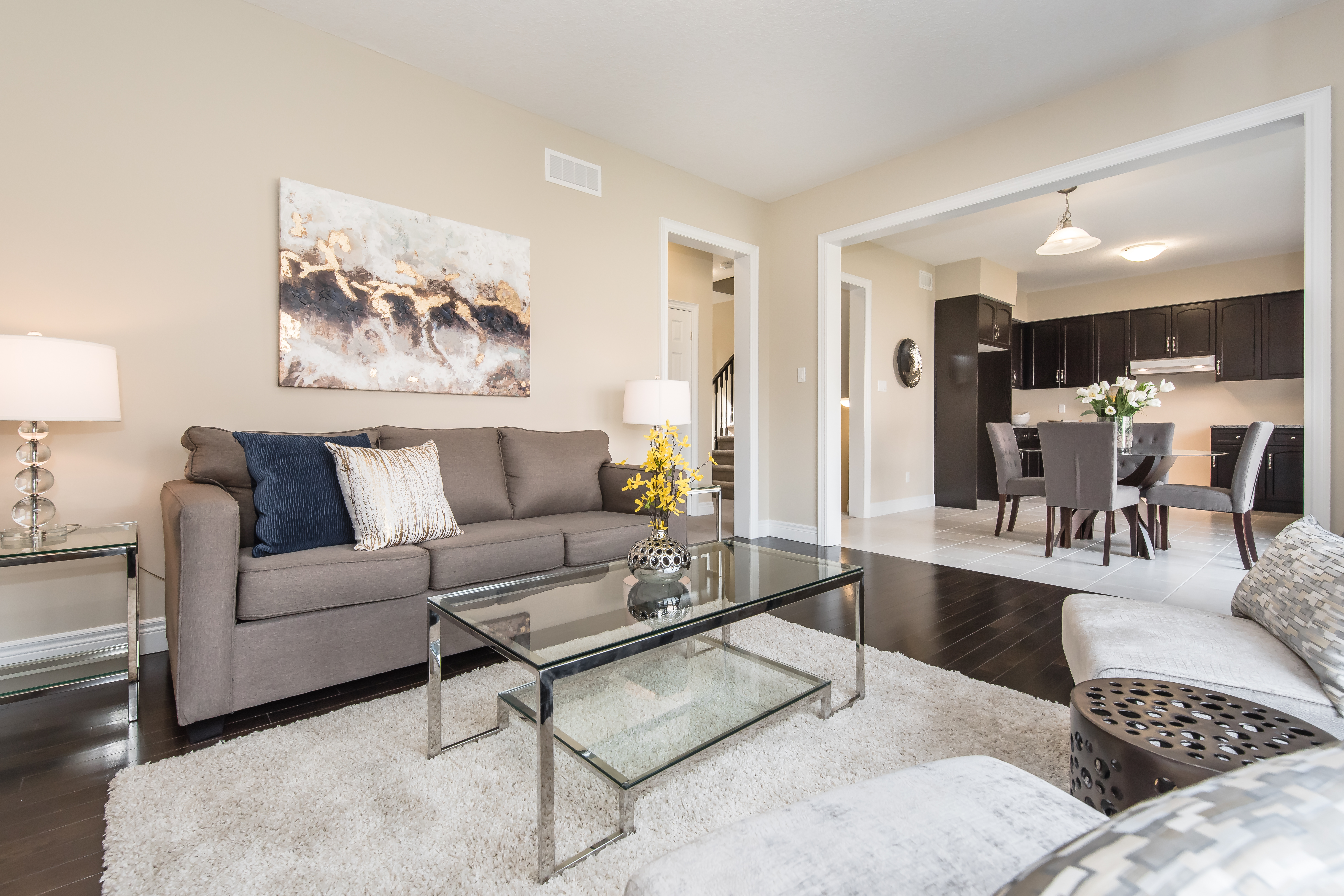 Living Room Staging