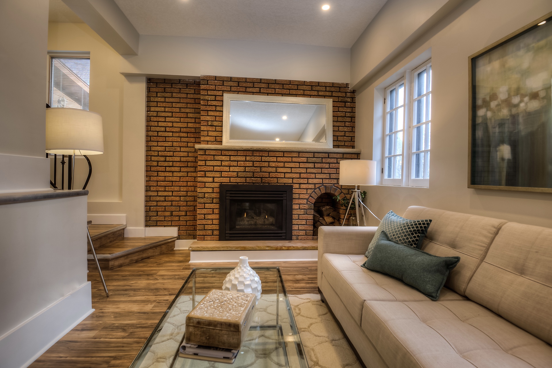 Living Room Staging