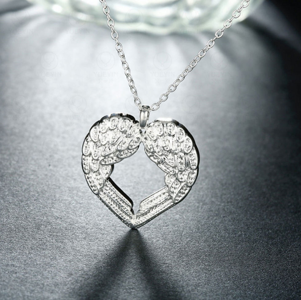 Thumbnail: Angel wings necklace