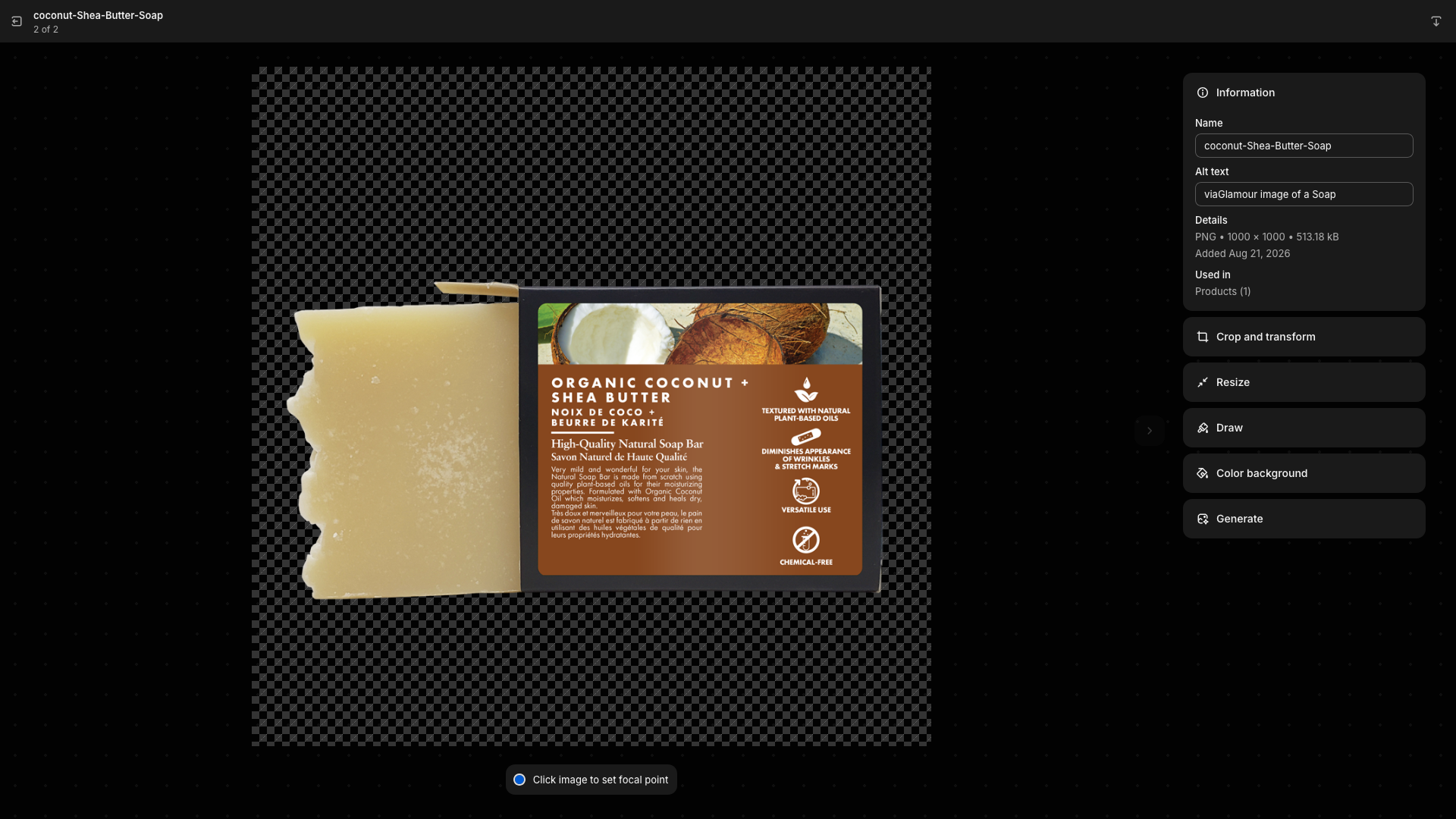 Soap - All Natural - Organic Coconut & Shea Butter