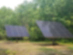 Two AllEarth Dual Axis Solar Trackers